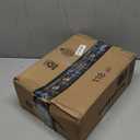 K KomForme Snow Boots for Boys Insulated Waterproof Fur Lined Warm Shoes for Outdoor (5 Big Kid) (Black/Grey/Orange)