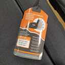 HOPERAN 21" 2pcs Dual-Sided Heated Stadium Seats for Bleachers with Back Support, 3 Levels Heating Stadium Seating for Bleachers Seat with Backrest, 5 Pockets Portable Stadium Chair for Outdoor (Black)