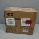 VTG VOGTEN 4.5 CFM AC Vacuum Pump and Gauge Set,for Mini Split/HVAC/Auto Systems,Manifold Gauge Kit Fits R134a R22 R410a R404a,with Leak Detector,Upgraded Trifold Storage Case,3 Hoses,R134a Can Tap