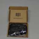 uxcell 2 Pack Stool Covers Round, 11-15 Inch Bar Stool Covers Washable Dustproof Slipcover Seat Cushion with Elastic for Bar Kitchen Living Room Decor, Black