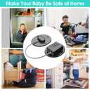 2 Pack Refrigerator Lock - Heavy Duty Combination Fridge Lock, Child Proof Cabinet Locks(Black)