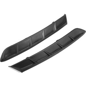Motoforti Rear Left Right Bumper Bracket, Driver Passenger Side Bumper Support, for Toyota Camry 2018-2021, Plastic, No.5216506030, Black, 1 Pair