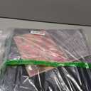 Christmas Ornament Storage Box With 8 Trays - Stores Up to 128 Holiday Ornaments, Christmas Storage Container with Side Pocket, Adjustable Dividers, Card Slot, Tear-Proof Fabric - Green