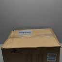 18" Outdoor Wall Light Fixtures Waterproofed Exterior Lantern W/Sturdy Rectangular Double Cage In Satin Black&Clear Tempered Glass,Sconce Mounted For House Patio,Front door,Porch,Garage Lighting 2Pack