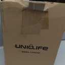 Uniclife Key Drop Box for Outside, Metal Donation Box Collection Box with Combination Lock, Safe Suggestion Box, Wall Mounted Mailbox with Top Slot, Steel Cash Drop Box for Home Office and Business