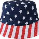 Sun Hats for Women Men Bucket Fisherman Summer Reversible Protection Ladies Beach Round Travel Packable Outdoor