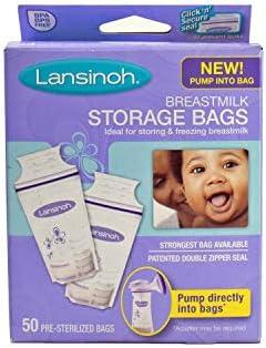 Lansinoh Breastmilk Storage Bags 50 CT (2 pack)