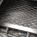 only fire Foldable X-Marks Fire Pit Cooking Grate, Portable Rectangle Campfire Grill Grate with Handles, Heavy Duty Steel Campfire BBQ Grill for Outdoor, 32 inch