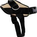 ShawnCo Essential Dog Harness, No-Pull Pet Vest with 3 Leash Clips, No Choke, Reflective, Adjustable and Padded, for Easy Walking and Training for Small, Medium and Large Dogs (Driftwood, M)