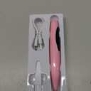 Heated Eyelash Curlers Electric Eyelash Curler with LED Display, 3 Temperature Modes Anti-Burn USB Rechargeable Natural Curling 24H Long Lasting for Women Makeup Tools Gifts, Pink