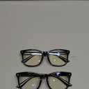 livho High Tech Blue Light Glasses - Advanced Blue Light Blocking Computer Glasses - Screen Fatigue & UV Protection (*B11 Light Black+ Clear Blue)