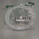 uxcell PE Plastic Tubing, 7/32 Inch ID x 5/16 Inch OD, 16.4 Feet Length, White