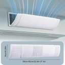 Universal Retractable Air Conditioner Deflector Adjustable 22.8-37 Inches