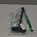 Folding Wall Mounted Clothes Hanger Rack with Swing Arm, Foldable 180Rotation, Stainless Steel 304 Folding Clothes Hanger Drying Rack Rod, for Laundry Room Valet Hook (Black)