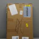 Omhuzsyo Standing Desk Converter Stand up Office Desk Riser on the Desktop is Suitable for Use in Laptops and Single Monitor Work Consoles, Home Offices, and Can Be Adjusted in Height(Log Color)