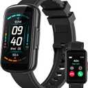 Parsonver Fitness Tracker with Step Counter/Calories/Stopwatch, Health Activity Tracker with Heart Rate Sleep Monitor, IP68 Waterproof Smart Watch 110+ Sport Modes Pedometer Watch for Women Men, Black