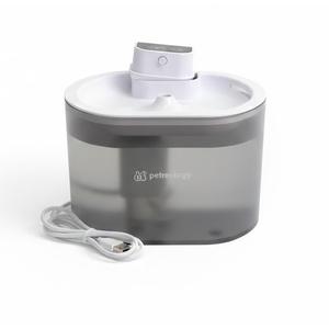 Ceramic Cat Water Fountain,Cat Water Fountain Cordless Battery Operated 78oz/2.3L with Motion SensorUltra Quiet Pump 4 Filter BPA-Free for Cats, Dogs, Multiple Pets