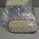 2 PCs Dumplings Storage Boxes with 4 Layers, 1.57in Net Height Per Layer, Stackable with Buckle, Lid & Handle for Cookies, Wonton, Donuts Box Organizer For Fridge