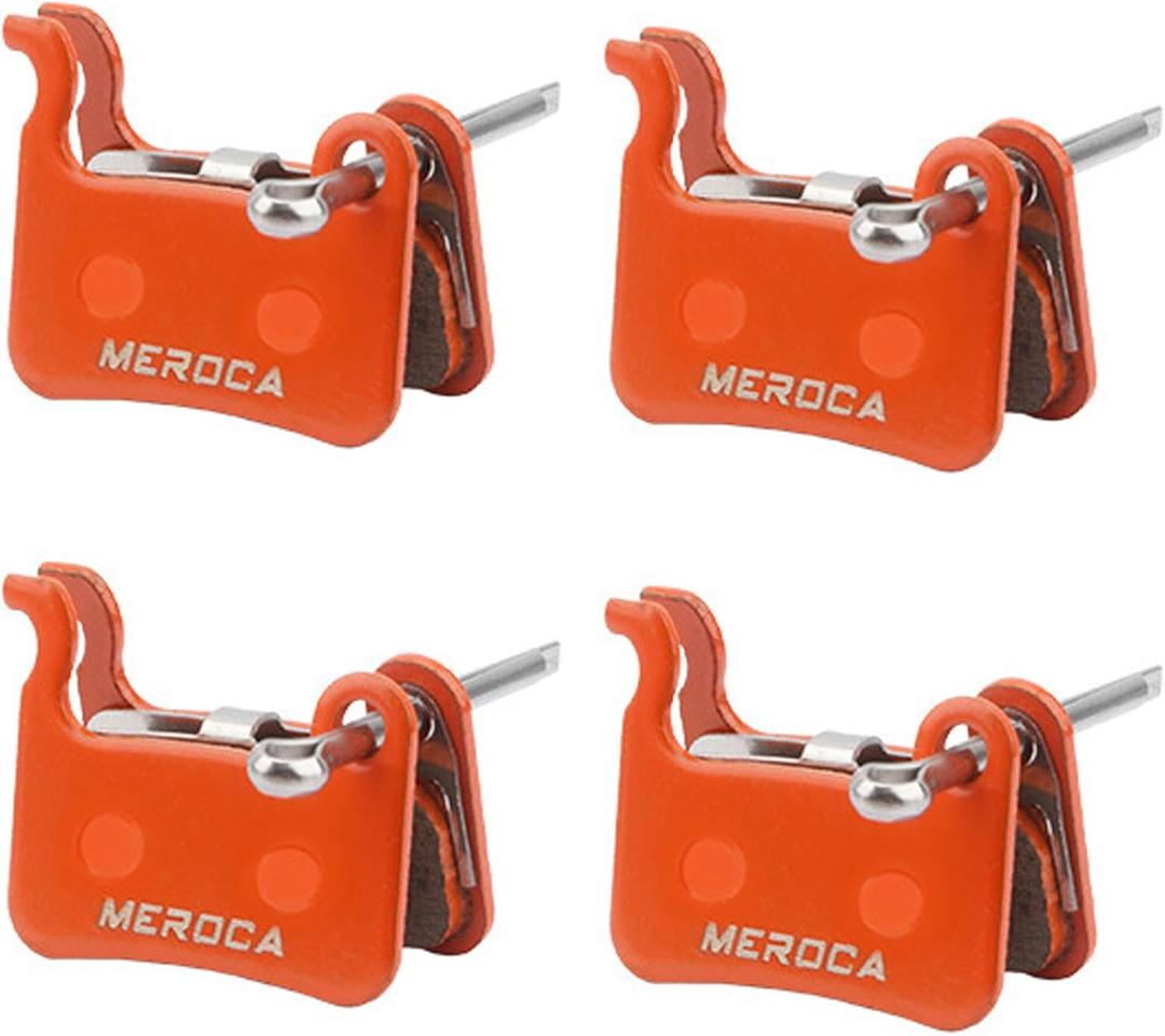 2/4Pairs Bike Disc Brake Pads, Resin Semi-Metallic Replacement for Mountain MTB Ebike for Tektro Shimano TRP Deore Br-M575 B01s Mt200 M525 M515 T615 T675 M505 M495 M486 M485