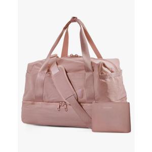 Weekender Bags for Women, BAGSMART Travel Duffel Bags with Shoe Compartment,Personal Item Travel Bag for Airlines, Carry on Overnight Tote Bag with Toiletry Bag(Dark Pink,2pcs) Weekender Bags for Women, BAGSMART Travel Duffel Bags with Shoe Compartment,Personal Item Travel Bag for Airlines, Carry on Overnight Tote Bag with Toiletry Bag(Dark Pink,2pcs)