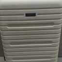 Carry on Luggage 22x14x9 Airline Approved with Spinner Wheels, Hardside Lightweight 20" Carry on Suitcase Airline Approved TSA Lock (Beige)