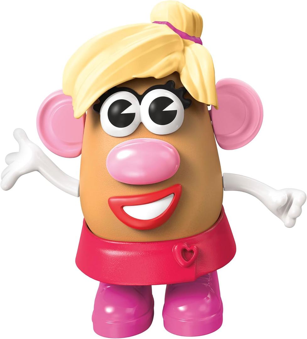 Mr. Potato Head Mrs. Potato Head Set with 12 Parts and Pieces, Toddler and Preschool Toys for 2 Year Old Boys and Girls and Up