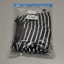 Kuoser Dog Recovery Suit, Anti Licking Dogs Rear Leg Sleeve, Abdominal Dog Surgical Suit with Pants Cover Protect Wounds, Dogs Elbow Protector Soft Pet Surgery Onesie Cone Alternative, Black 3XL 