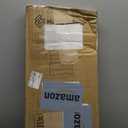 Humble Crew 4-Tier Kids Bookshelf, Natural Wood/White - Premium Book Shelf for Kids Rooms with Four Deep Pockets - Toddler Sling Book Rack with Deep Sleeves, Nursery Bookcase Organizer