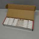 Everest 45 Angled RJ45 Cat6 Keystone Jacks 50-Pack in White - Slim Profile Female RJ45 Connectors - Cat 6 Keystone Jack - Compatible with 45 Angled Speed Termination Tool - 45Term (B0BL3GS7ZY)