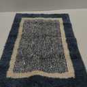 CozeCube Bath mats for Bathroom Non Slip, Fluffy Absorbent Microfiber Bath mat Washable, Aesthetic Bathroom Rugs, Cute Navy Blue Bath mat, Navy Blue, 32" x 20" (2'8" x 1'8" (Rectangular))