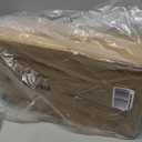 Bonsenkitchen Vacuum Sealer Machine, Stainless Steel Food Sealer Vacuum Sealers with 100 Bags & 1 Roll Bag, 5 Food Vacuum Modes, Built-in Cutter & Bag Storage, Silver-Black