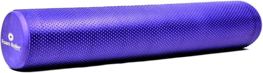 STOTT PILATES Full Foam Roller Deluxe - (Purple), 36 Inch / 92 cm