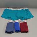 wirarpa Mens Trunks Underwear Cotton Boxer Briefs Short Leg Comfortable Underpants 4 Pack (Medium, White)