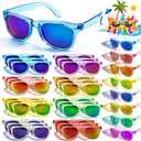 24 Pack Kids Sunglasses Bulk Party Favors, Toddler Sunglasses for Boys Girls Age 3-8, UV400 Protection Neon Sunglasses in 8 Colors, Goodie Bags Stuffers for Kids Birthday Pool Summer Party Supplies