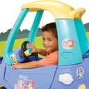Little Tikes Bluey Grannies Car Coupe with 2 Accessories, Bluey Foot-to-Floor Ride-On, for Boys and Girls Ages 1.5-5 Years, 29.50''L x 16.50''W x 33.50''H