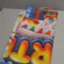 Happy Birthday Banner Colorful Balloon Banners Decoration Backdrop Kids Theme Banners Backgroun Happy Birthday Wall Banner Sign for Party Supplies Outdoor Holiday Decor 71x43 Inch