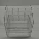 STORi Chloe Stackable Makeup Holder & Drawer Organizer Set, Clear, BPA-Free Plastic, Made in USA, Organize Brushes, Cosmetics & Beauty Essentials