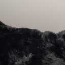 YZ HOME Faux Fur Fluffy Body Pillow for Adults - Firm Body Pillow Insert with Shredded Blue Memory Foam, Adjustable Height, Soft Support for Side Sleeping, Pregnant Women, Washable, 20x54 Inch (Black)