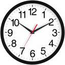 Amazon.com: Rohioue 14 Inch Wall Clock Modern Battery Operated Silent Non Ticking Large Analog Clock for Living Room Office Home Bedroom Kitchen Bathroom(Black) : Home & Kitchen