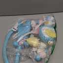 Mini Tudou Baby Musical Mobile Crib with Music and Lights, Timing Function, Projection, Take-Along Rattle and Music Box for Babies Boy Girl Toddler Sleep (Blue)