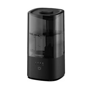 Humidifiers for Bedroom, 2.0L Cool Mist Humidifier for Home Plant and Baby Nursery, Quiet Ultrasonic Humidifier with 360° Nozzle, Auto Shut-Off, Filterless, Black