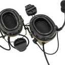 HEARFALCOM Comta III Tactical Headset Helmet ARC Rail Adapter Bracket Version Noise Cancelling Pickup Shooting Headset