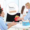 2 x As Stated Below Definition Sign Acrylic Plaque Fun Office Desk Decor,Funny Office Gifts Humorous Gift for Coworker Colleague 4''L x 4"W