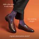 The Blazing Basketballer Socks  Funny Basketball Socks for Men  Perfect Basketball Gift  1 x Pair, Size 8 13  Cool Basketball Gifts for Players, Fans, Coach & Teens