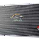 Aluminum 4 Rows Core Radiator For 1973-1976 74 75 Chevy Corvette C3 Base Stingray 5.7L 7.4L V8