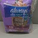 Always Discreet Adult Diapers for Women, Incontinence Underwear, Postpartum Essentials, Disposable Briefs, Max Absorbency, Bladder Leak Protection, Small/Medium, 19ct