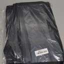 LUCMO Car Backseat Organizer with Touch Screen Tablet Holder, 9 Storage Pockets Storage Organizer, Protectors Kick Mats Travel Accessories (Black, 2 Pack with Food Tray)