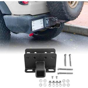 Wsays 2" Tow Hitch Receiver, Class 3 Towing Trailer Hitches Compatible with Ford Bronco 2/4 Door 2021-2024