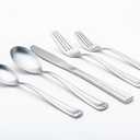 David Burke 20-Piece Avignon Flatware Set - Premium Stainless Steel Silverware, Elegant Utensil Set, Service for 4