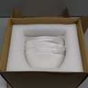 Porcelain Small Serving Bowls, 10 Ounce Dessert Bowls for Ice Cream Snacks Appetizer Candy Dishes, Dishwasher Safe Durable Ceramic White Bowl for Party, Set of 6 (5.5 inch)